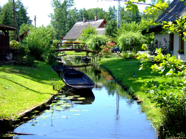 Kanal im Spreewald